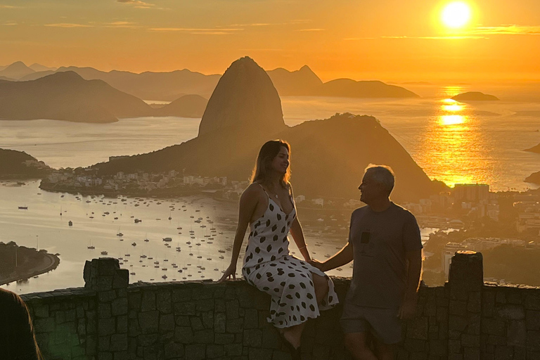 Sunrise (Dona Marta) + Christ the Redeemer + Sugarloaf Tour