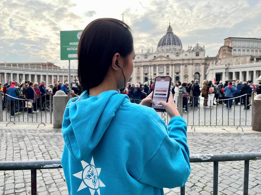 Vatikan: Petersdom ...