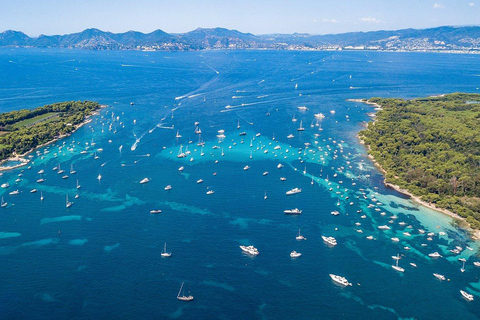 Cannes: excursión en moto acuática al atardecer a las islas de Lérins