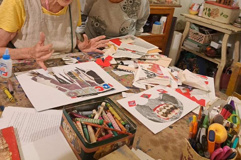 Downtown Oaxaca: Collage Workshop – The Phenomenology of Collage