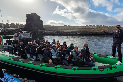 Trip to Vulcanic Corvo Island Including Island Sightseeing