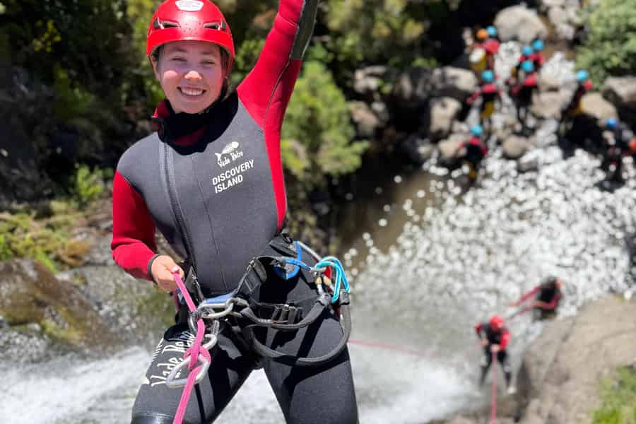 Madeira: Canyoning-Erlebnis für Anfänger (Stufe 1). Foto: GetYourGuide