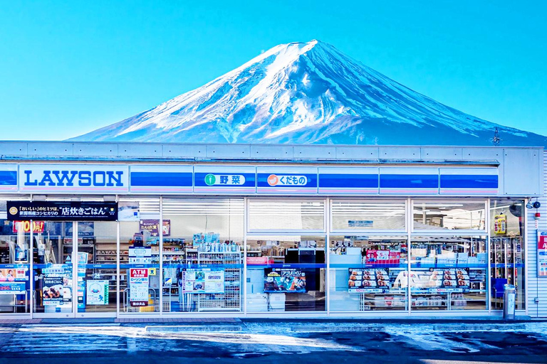 Tokyo : Région du Mont Fuji, Oshino Hakkai et lac KawaguchiPoint de rencontre avec la banque de Shinjuku