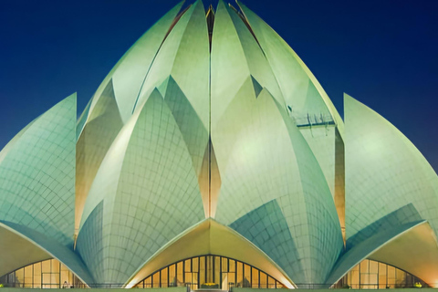 Delhi: Private City Tour with Lotus and Akshardham Temple