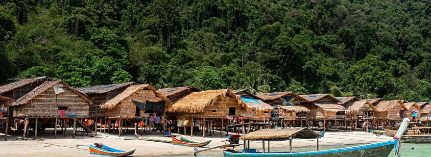 Khao Lak : Excursion de plongée en apnée dans les îles Surin avec le village Moken