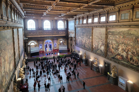 Florence: Palazzo Vecchio Entry with Option Tower Climb