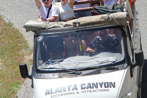 Alanya: Cabrio Bus Safari, Dim Cave w/Lunch at Dimcay River