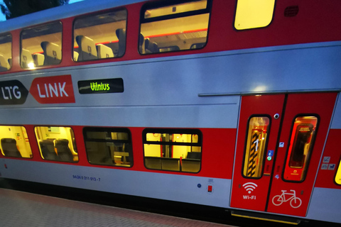 From Vilnius: Trakai Eco-Friendly Half Day Trip By Train