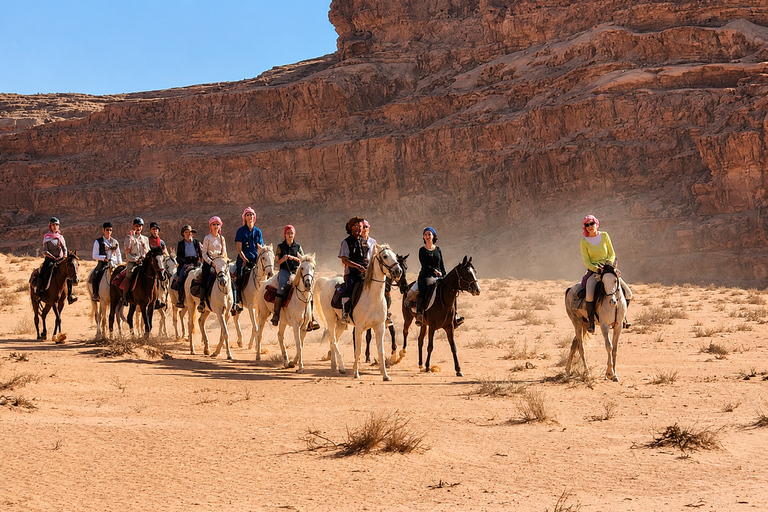 Horseback Riding, Bedouin Dinner & Party I Wadi Rum 4 Hours