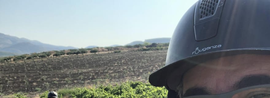 Randonnée à cheval dans les oliveraies de Sciacca