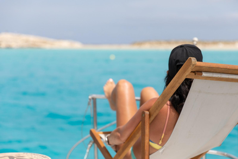 Da Ibiza a Formentera (andata e ritorno); Noleggio giornaliero di una barca a velaNoleggio privato diurno