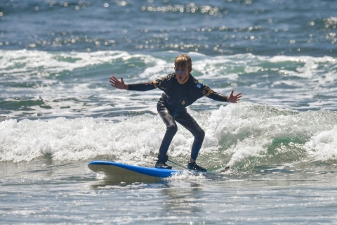 Clases de surf para niños