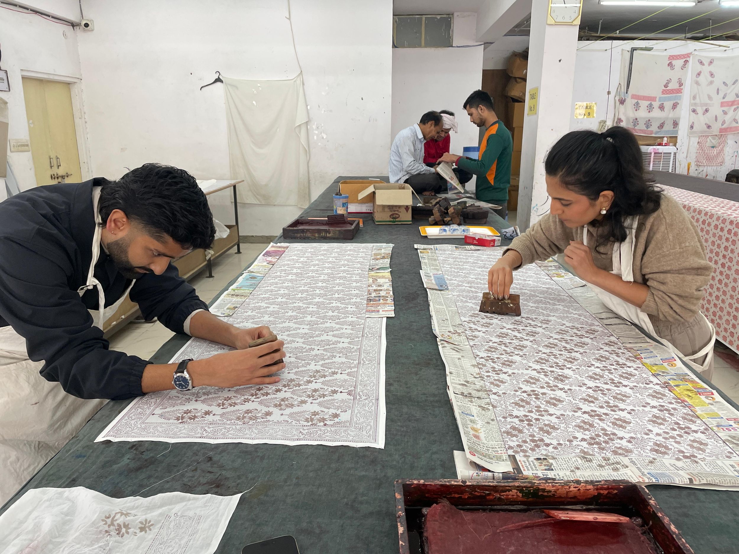 Jaipur: Blockdruck-Workshop und praktisches Erlebnis