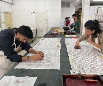 Jaipur: Workshop di stampa a blocchi ed esperienza pratica