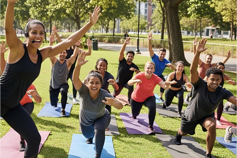 Outdoor Fitness Class