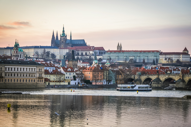 Prague : croisière de 50 mn en soirée