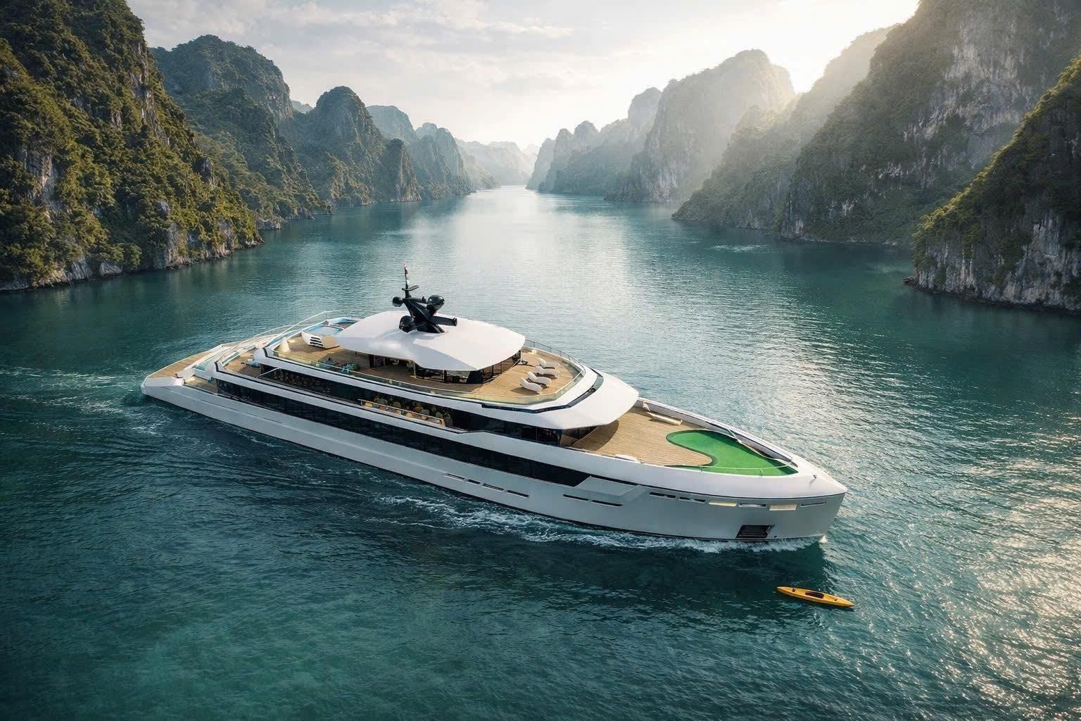 Tagestour nach Ha Long und zur Lan-Ha-Bucht: Mittagessen, Kajak & Unterhaltung