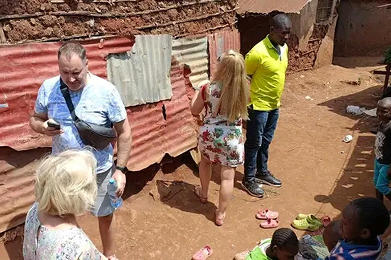 Nairobi: Kibera Slum Walking Tour With Decorated Matatu Ride Kibera Slum Walking Tour And Matatu Ride With Hotel Pickup.