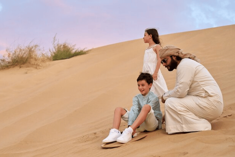 Dubai: Desert Safari, Quad Bike & Premium Camp Experience Shared 6-Hour Desert Safari & Noble Dinner Show with Quad