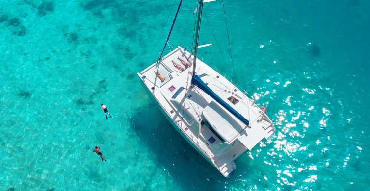 Riviera Maya: Catamaran at Maroma Beach & Reef Snorkel | GetYourGuide