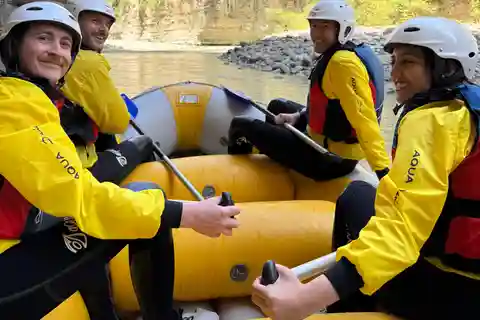 From Berat: Rafting in Osumi Canyon