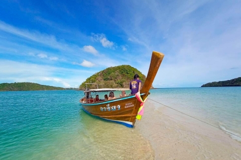 Excursión privada en barco de cola larga a la Isla del Coral desde Phuket6 horas (1-6 personas)