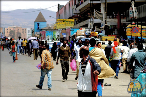 Stadtführung in Addis Abeba.