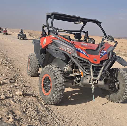 Marrakech : excursion d'une heure en buggy dans le désert d'Agafay avec dîner-spectacle - buggy
