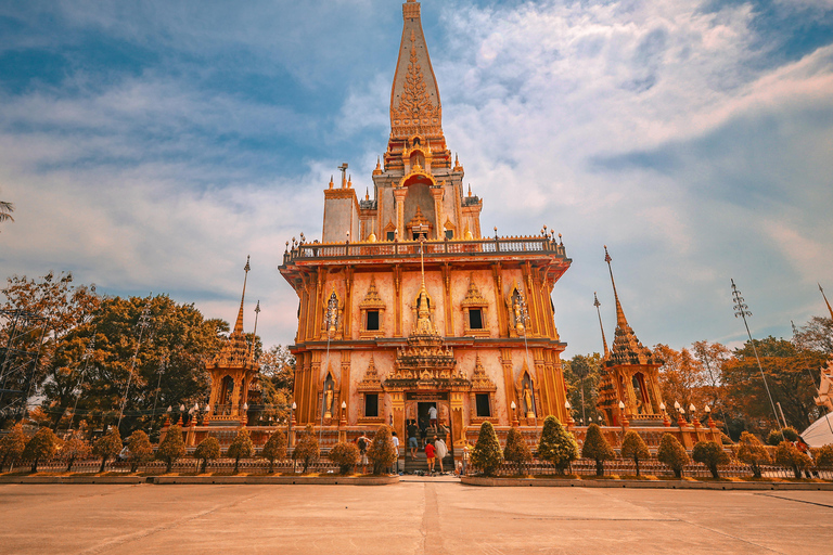 Phuket: Tour di un giorno intero con la città di Phuket, i templi e le scimmie