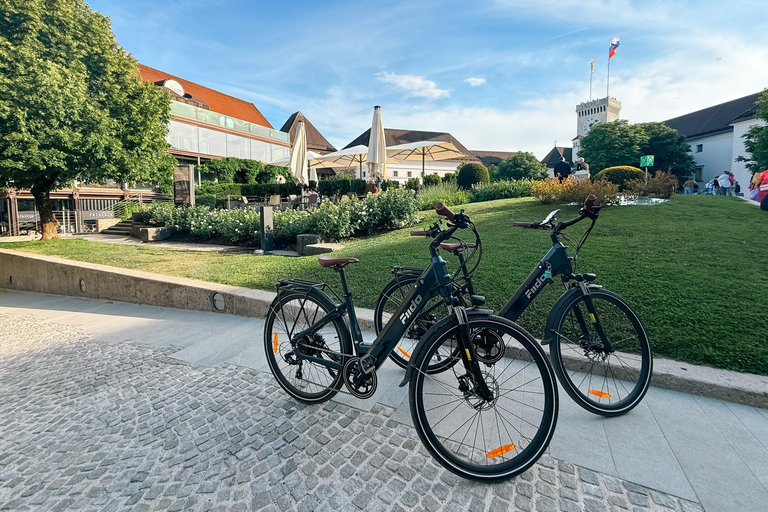 Ljubljana: E-Bike City Tour, Free Coffee & Parking