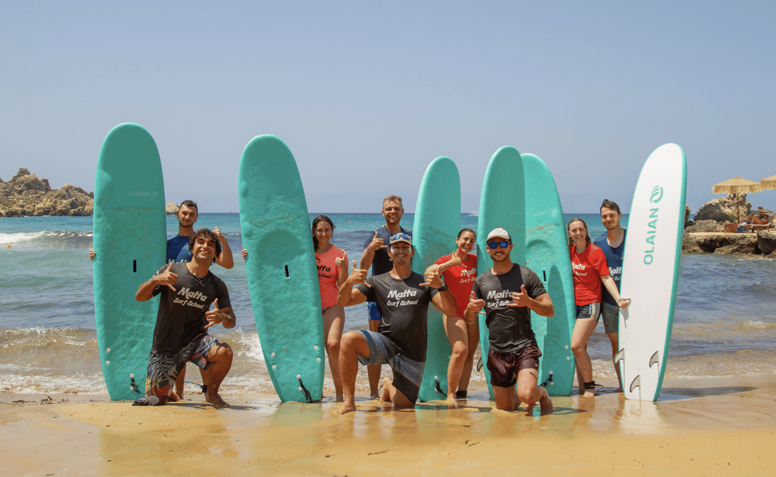 Malta Surfschule, Surfunterricht für Anfänger