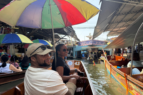 Bangkok: Railway Market & Floating Market Private Tour