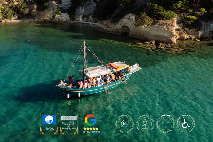 Porto Rafti: Entdecke die verborgenen Schätze von Ostattika auf einer Bootsfahrt. Foto: GetYourGuide Porto Rafti: Entdecke die verborgenen Schätze von Ostattika auf einer Bootsfahrt. Foto: GetYourGuide