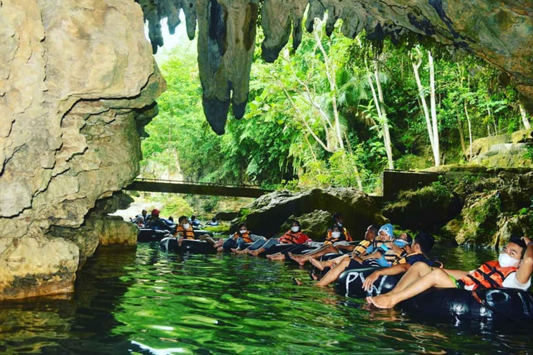 Yogyakarta: Mangunan Sunrise & Pindul Cave Full Day Tour Mangunan sunrise for 3 persons