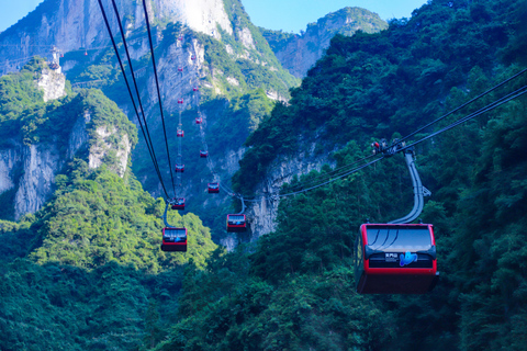 Zhangjiajie: Tianmen Mountain Group Tour with Cable Car Ride Big Group Tour (40 people)