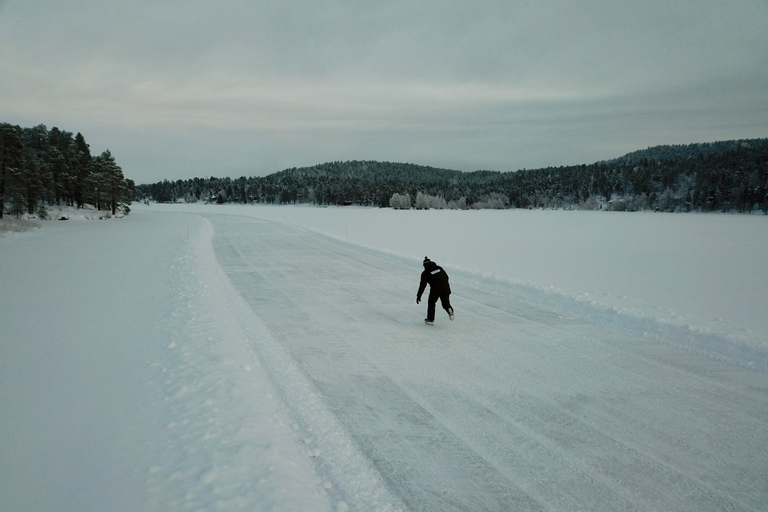 From Saariselkä: Ice-skating on Frozen Lake Inari From Saariselkä: Ice-skating onFrozen Lake Inari NO TRANSFER