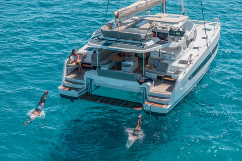 Luxury Catamaran Cruise Along Algarve Coast Full Day Luxury Catamaran Experience - Portimão