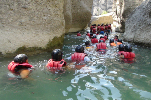 Antalya: Rafting & Canyoning w/Extreme and Overnight Options Canyoning & Rafting Combo with Transfer & Lunch