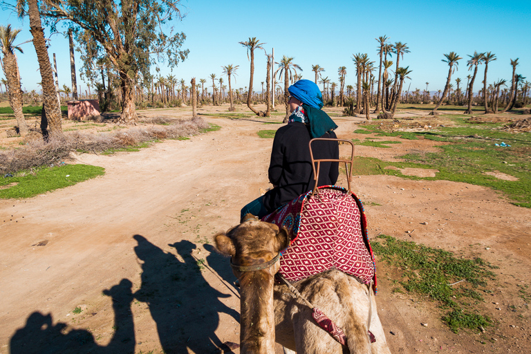 Från Marrakech: Kamelritt, fyrhjuling och spa - heldagsutflyktHel dags utflykt med kamelridning, fyrhjuling och spa