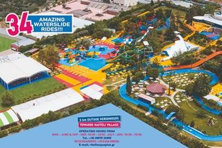 Acqua Plus Water Park Admission with Optional Transfer Acqua Plus Ticket & Bus Transfer from Agios Nikolaos