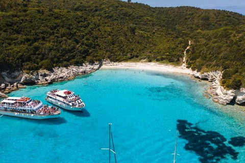 Corfu to Paxos & Antipaxos Cruise with Hotel Transfer
