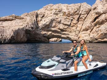 EXCURSIÓN EN MOTO ACUÁTICA a la isla Margarita desde San Antonio IBIZA