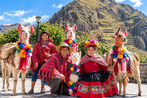 Ollantaytambo: Guided Llama Walk with Farm Visit
