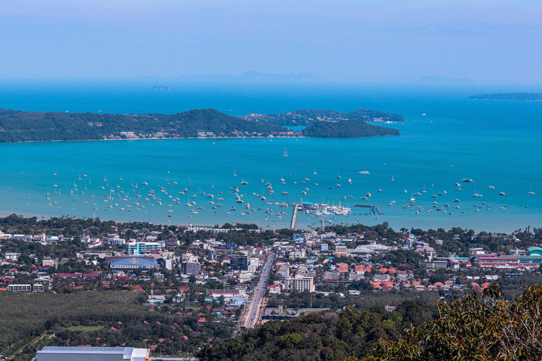 Phuket: Tour de día completo con la ciudad de Phuket, templos y monos