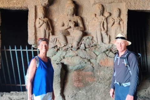 Elephanta Caves & Island Guided Private Tour Elephanta Caves With Pickup and Drop off (All Inclusive)