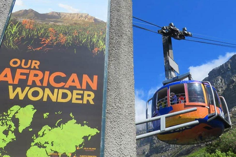 Uma excursão exclusiva de 1 dia para a Table Mountain e a Robben Island