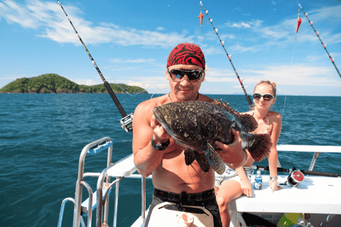 Phuket: Pesca en alta mar en la isla de Racha Crucero en barco