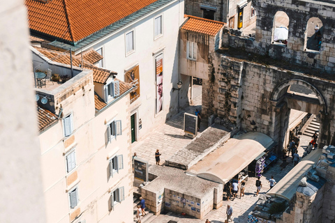 Split: Diocletianuspaleis en oude stad rondleiding met gids