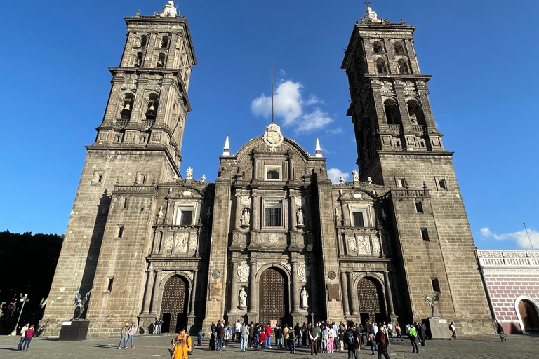 Från Mexico City: Rundtur i Puebla, Cholula och Tonantzintla