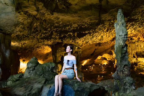 Hanoi: 3-Day UNESCO Luxury Ha Long/Lan Ha & Hanoi City Tour 3D2N Standard 3-Star Overnight Cruise & Ha Noi City